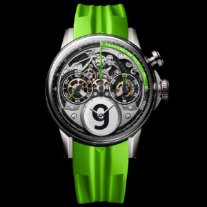 Louis Moinet Time to Race Lime Green