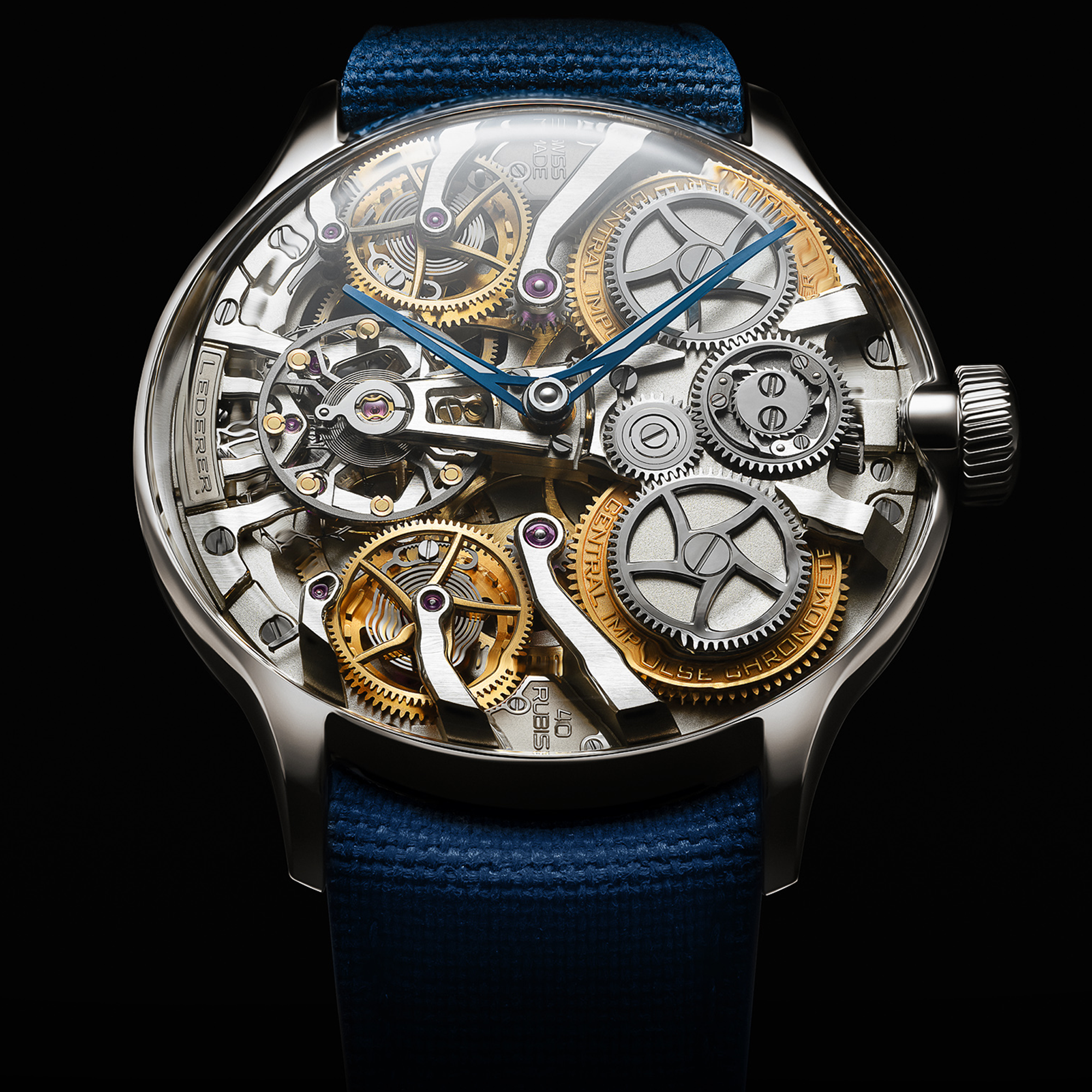 Lederer Inverto Titanium - 39 mm