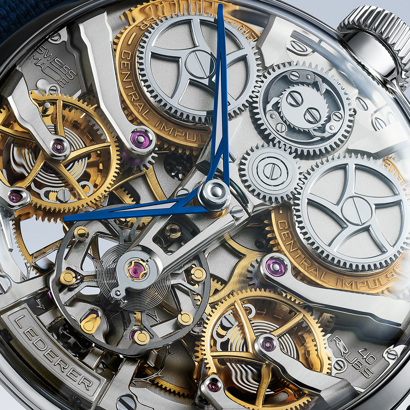 Lederer Inverto Titanium - 39 mm